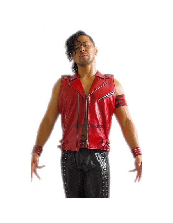 Wrestler Shinsuke Nakamura Vest